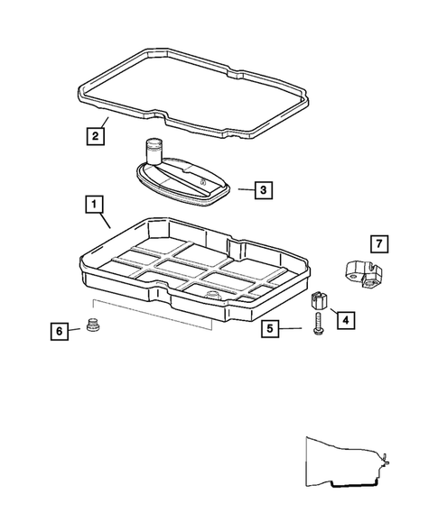 Valve Body for 2007 Jeep Commander #1