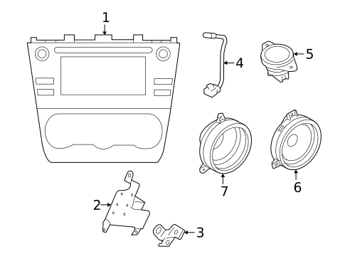 Sound System for 2015 Subaru Impreza #0