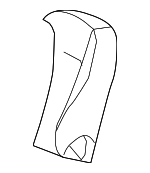 C2S46313 - Body: Seat Back Pad for Jaguar Image