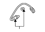 36531RWCA02 - Emission System: Rear Oxygen Sensor for Acura: RDX Image