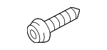 N91165502 - Body: Bumper Cover Support Rail Bolt for Audi Image