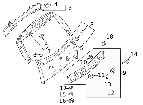 Interior Trim for 2012 Mercedes-Benz Sprinter 3500 #0