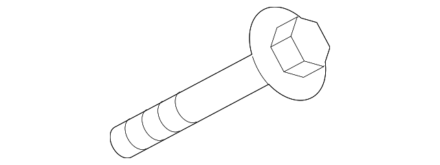Trans Support Mount Bolt - Porsche (N-019-503-8)