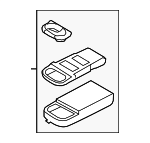 6W1Z5467244BA - Body: Armrest Cover for Lincoln: Town Car Image
