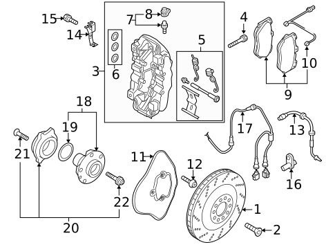 Drums & Rotors for 2014 Audi R8 #0