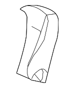 C2S46311 - Body: Seat Back Pad for Jaguar Image