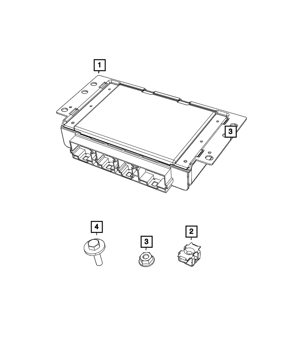2014-2026 Mopar Electronic Limited Slip Differential Module