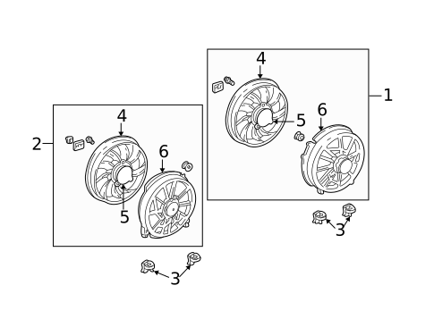 Cooling Fan for 2001 Ford Taurus #0