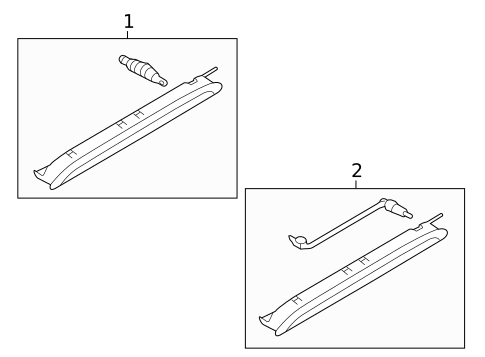 High Mounted Stop Lamp for 2015 Volkswagen Golf #0