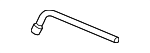 9A701221900 - Body: Lug Wrench for Porsche: Cayenne Image