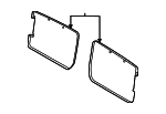 992885787AON4 - Body: Seat Back Panel for Porsche Image