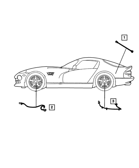 Sensors for 2003 Dodge Viper #1