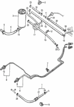 90678671672 - : Clip, Fuel Hose for Honda Image