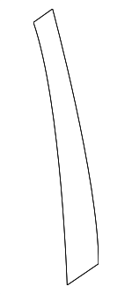 863633K001 - Body: Black Out Tape for Hyundai: Sonata Image