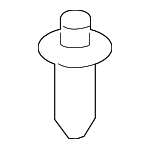 S51S51833 - Body: Bumper Cover Rivet for Mazda: 3, 5, 6, CX-3, CX-30, CX-5, CX-50, CX-70, CX-9, CX-90, MX-30 EV, MX-5 Miata Image