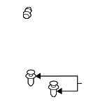 GD7A50EA1 - Body: Retainer for Mazda: 2, 3, 5, 6, CX-3, CX-30, CX-5, CX-50, CX-7, CX-70, CX-9, CX-90, Millenia, MPV, MX-30 EV, MX-5 Miata, Protege, Protege5, RX-8 Image