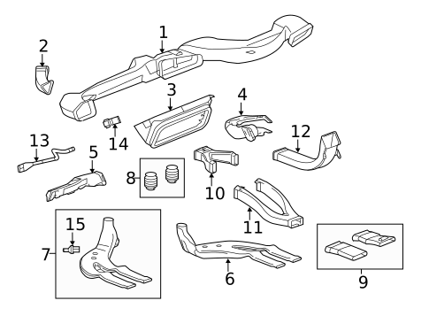 Ducts for 2010 Saab 9-5 #0