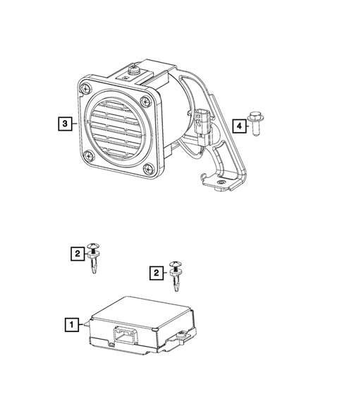 Horns for 2016 Fiat 500 #1