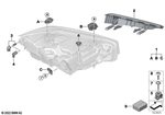 63115A0AF42 - Lighting: Locking Mechanism for BMW Image