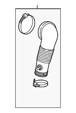 6M129629A - : Intake Pipe for Audi: SQ5, SQ5 Sportback Image
