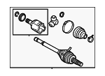 423400E250 - Universals &amp; Rear Axle: Axle Assembly for Lexus: RX500h Image