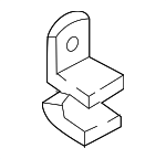 3CN857155 - : Front Belt Assembly Lower Bracket for Volkswagen: Atlas, Atlas Cross Sport Image