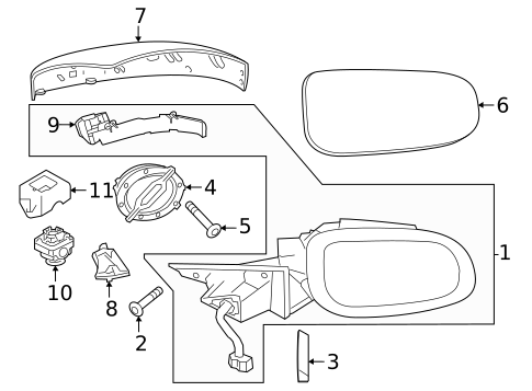Outside Mirrors for 2020 Jaguar E-Pace #0