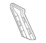 66511SEPA01ZZ - Body: Package Tray Gusset for Acura: TL Image