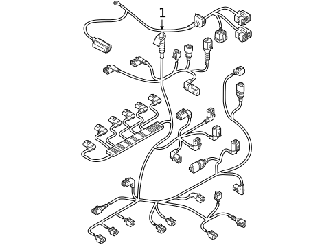 Wiring Harness for 2010 Audi Q7 #0