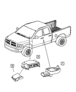 56043167AB - Electrical: Side Airbag Impact Sensor for Mopar Image