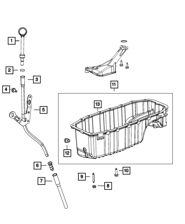68320845AA - : Engine Oil Level Indicator for Mopar Image