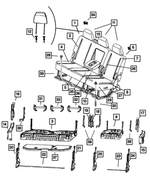 1RH25GTVAA - Interior Trim: Panel, Left for Ram: 2500, 3500 Image