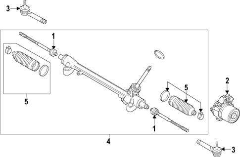 Steering Gear & Linkage for 2023 Mazda CX-50 #1