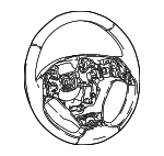 4510010470C1 - : 2020-2022 Toyota C-HR - Steering Wheel for Toyota: C-HR Image