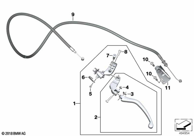 31428405466 - : Repair Kit Screws for BMW-Motorrad Image