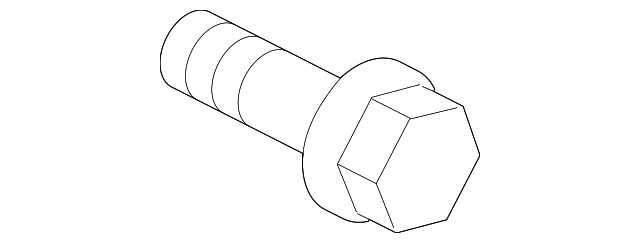 Buckle End Bolt - Porsche (N-989-237-01)