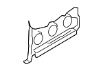 1K6810717A - Body: Rocker Reinforced for Volkswagen: Golf, Golf R, GTI, Jetta, R32, Rabbit Image