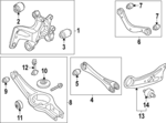 55120BEAA0 - : Suspension Control Arm for Kia: K4 Image