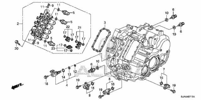 AT Sensor - Solenoid - Secondary Body (6AT) for 2011 Acura RL #0