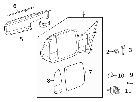 Mirrors for 2020 Ram 1500 #0