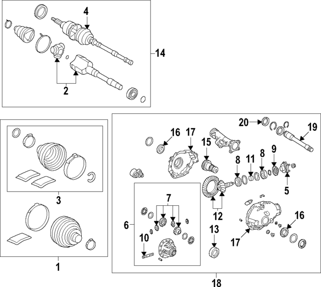 9036435008 - : Side Bearings for Toyota Image