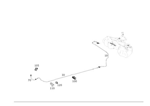Fuel Lines, Gasoline Vehicle for 2026 Mercedes-Benz E53 AMG #0
