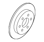 D3206EZ60CNW - Brakes: Value Advantageâ„¢ ROTOR-DISC BRAKE,REAR for Nissan: TITAN Image