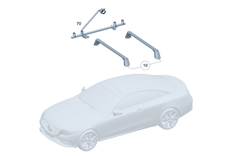 Roof Carrier Systems for 2024 Mercedes-Benz GLE450 #0