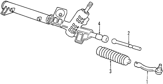36050358 - : Rack And Pinion Assembly for Volvo Image