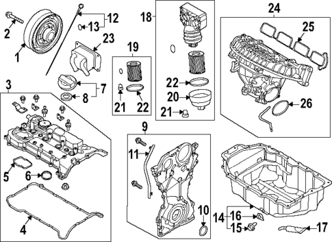 Intake for 2025 Hyundai Sonata #0