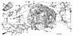 24901RNA000 - Transmission - Automatic: COVER, CONTROL WIRE for Honda Image