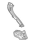 B4YC7144YA - Body: Rear Pillar for Mazda: 3 Image