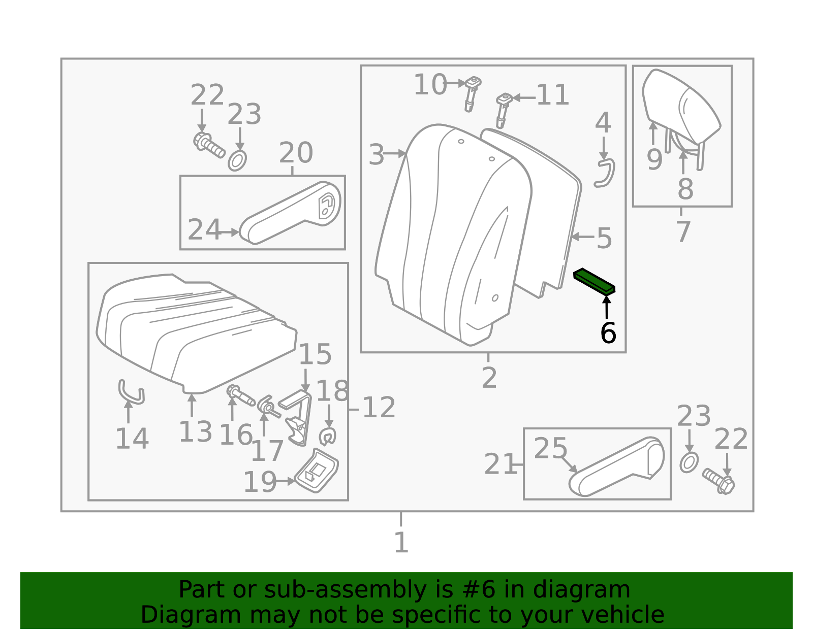 2008-2015 Mazda 5 Back Panel Silencer C243-88-0B3 | OEM Parts Online