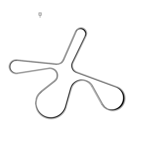 Drive Belts for 2020 Jeep Wrangler #1